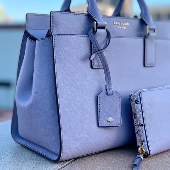 💜 Kate Spade Cameron Medium Leather Satchel 💜 - Picture 8 of 8